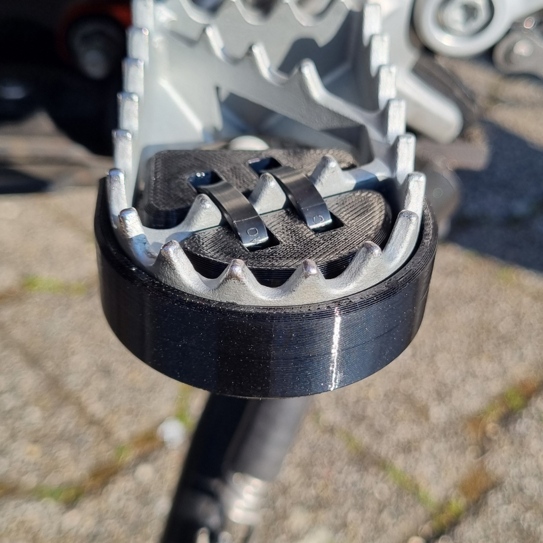 Supermoto Rastenschleifer / Fußrastenschleifer für KTM SMCR, Husqvarna 701 und GasGas