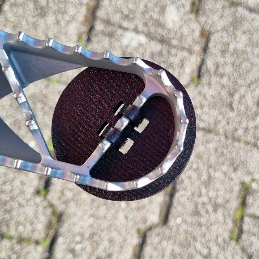 Supermoto Rastenschleifer - Fußrastenschleifer Universal