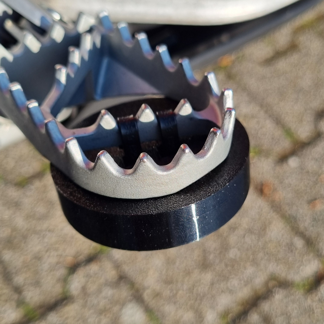 Supermoto Rastenschleifer - Fußrastenschleifer Universal